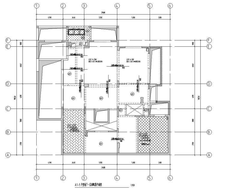 新中式别墅建筑设计施工图资料下载-233m²新中式别墅结构户型施工图设计