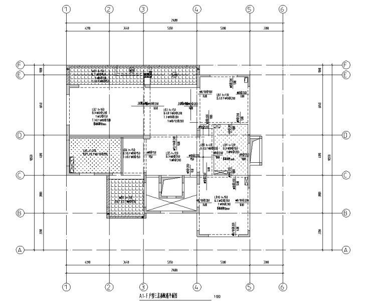 233m²新中式别墅结构户型施工图设计 (4).png