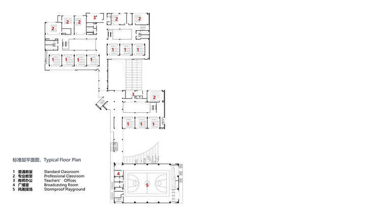 杭州师范大学附属竞潮小学及幼儿园平面图4.jpg