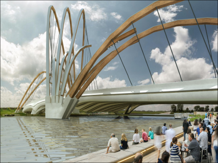 3座景观大桥设计竞赛方案PPT（30个方案）_4