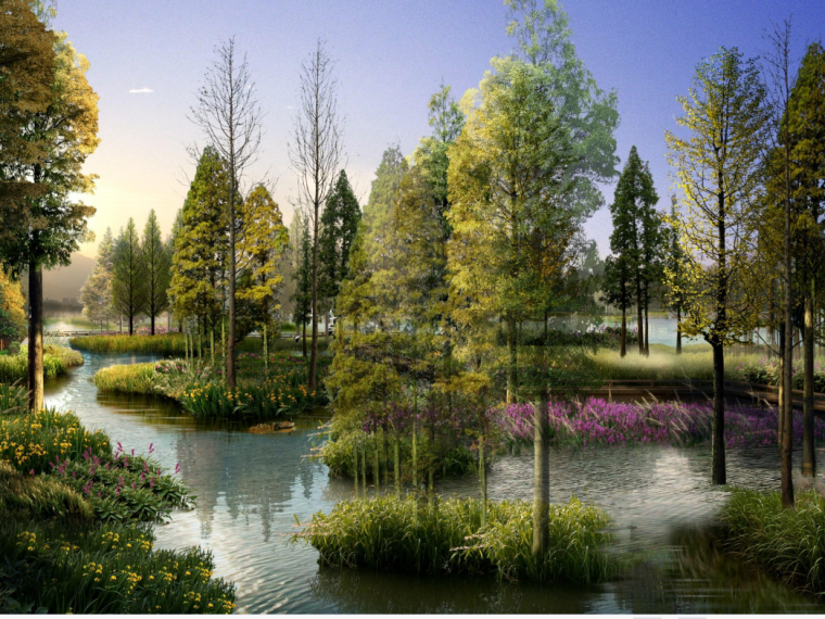 教育康养概念方案资料下载-[江苏]自然教育休闲湿地公园概念性规划方案