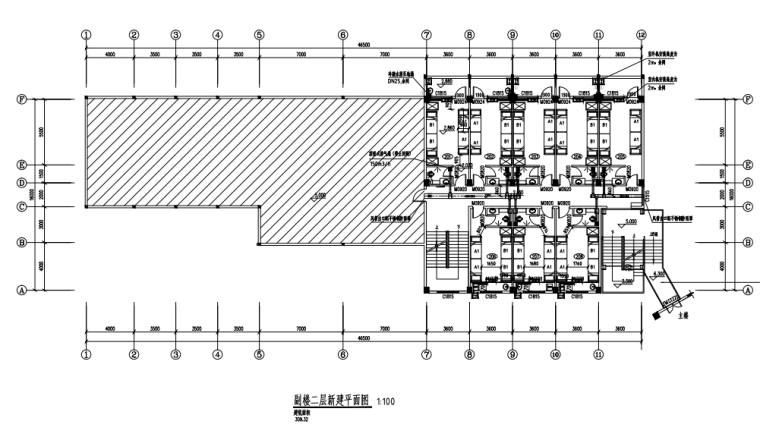 墨尔本大学校区规划图资料下载-[贵州]大学校区楼改造附属建筑暖通施工图
