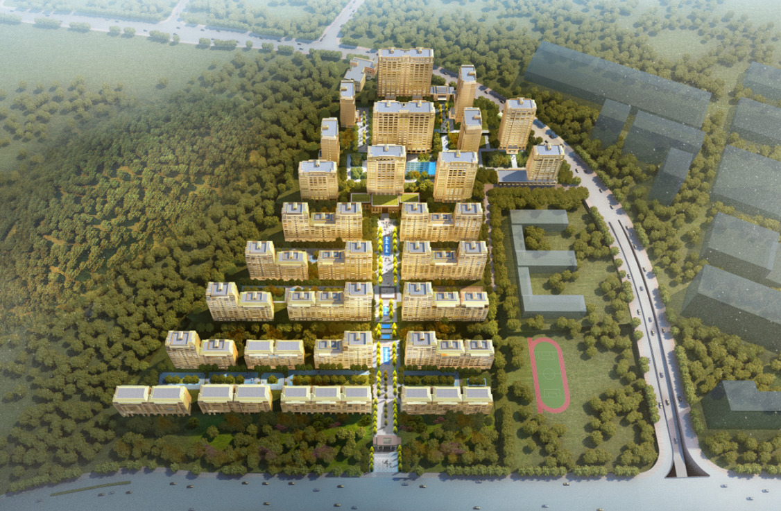 [重庆]新古典风对称住宅建筑方案设计2019