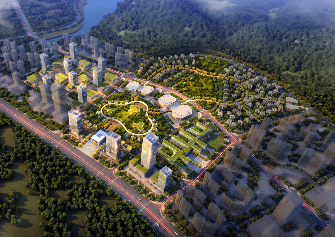 [广东]田园特色-生态宜居示范建筑概念设计