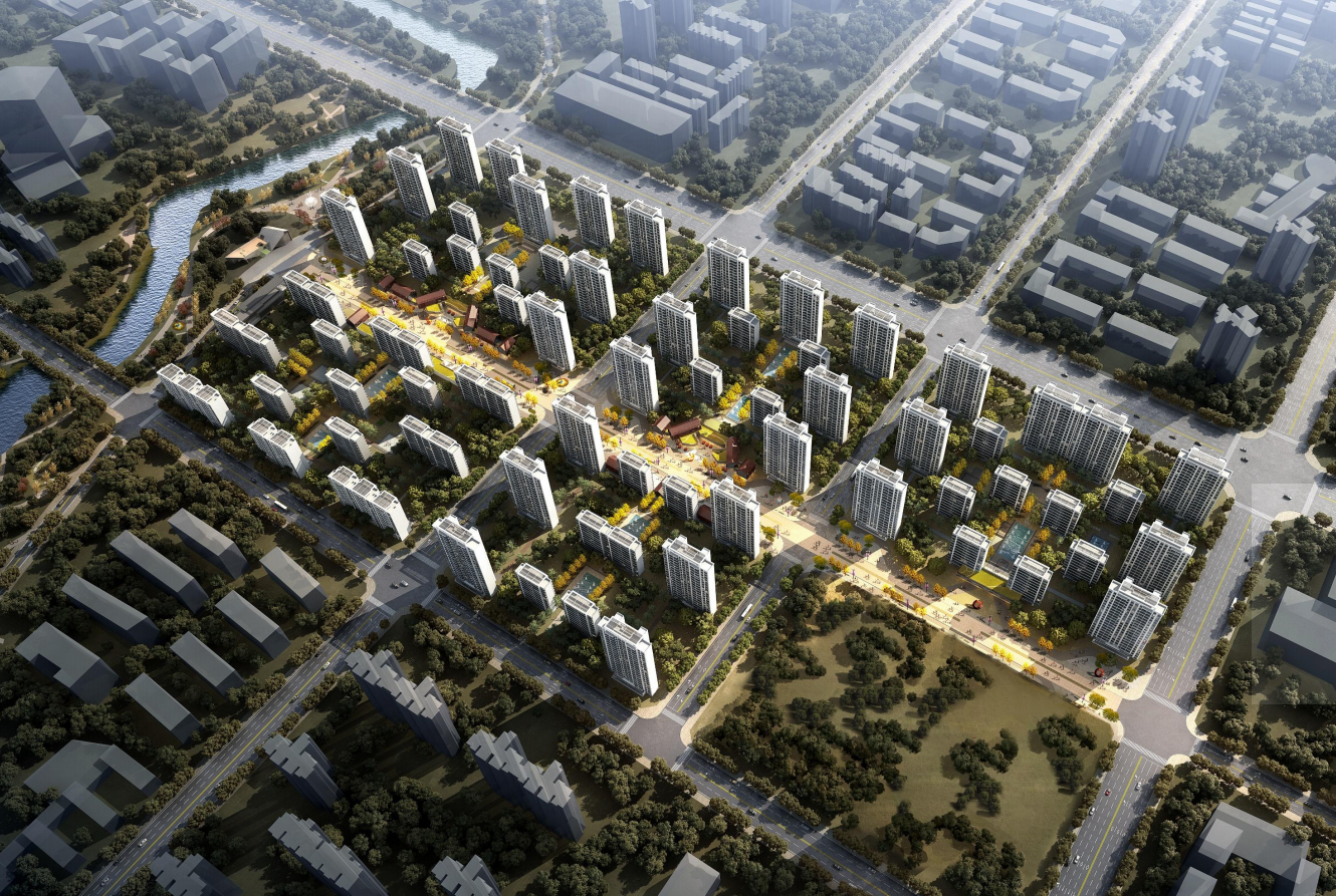 [江苏]镇江活力公园-大盘体系住宅建筑方案