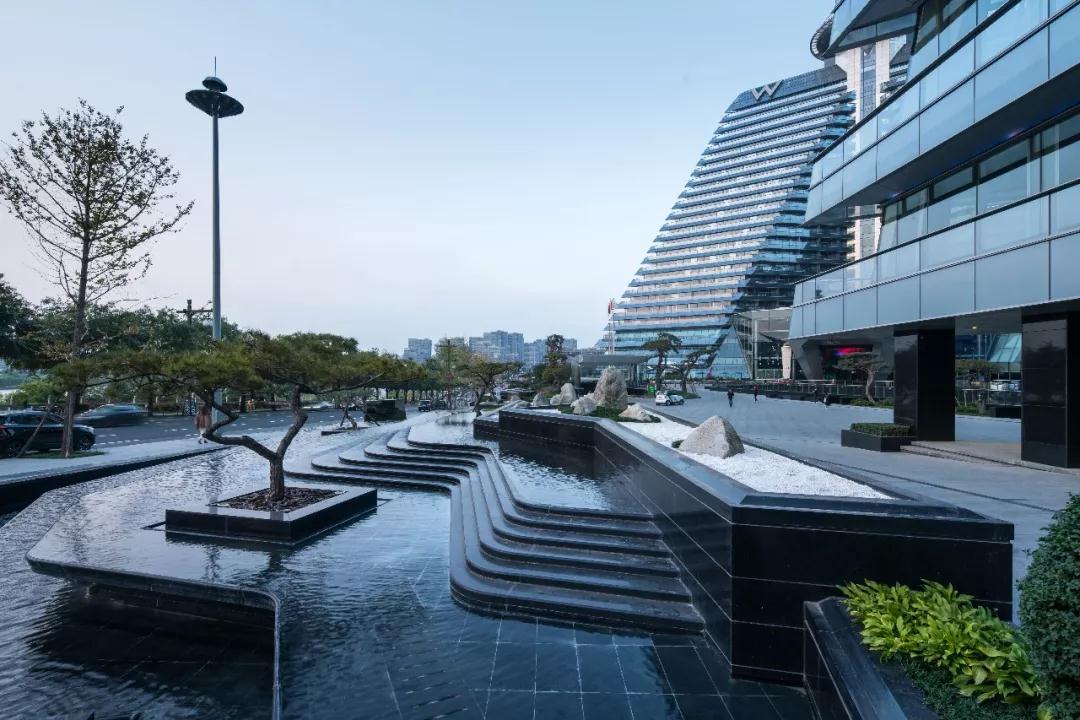 w hotel&万众国际广场【西安】--当代景观规划-园林景观-景观设计