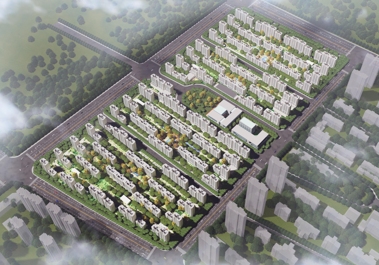 天津 现代洋房-小高层及示范区规划方案2021