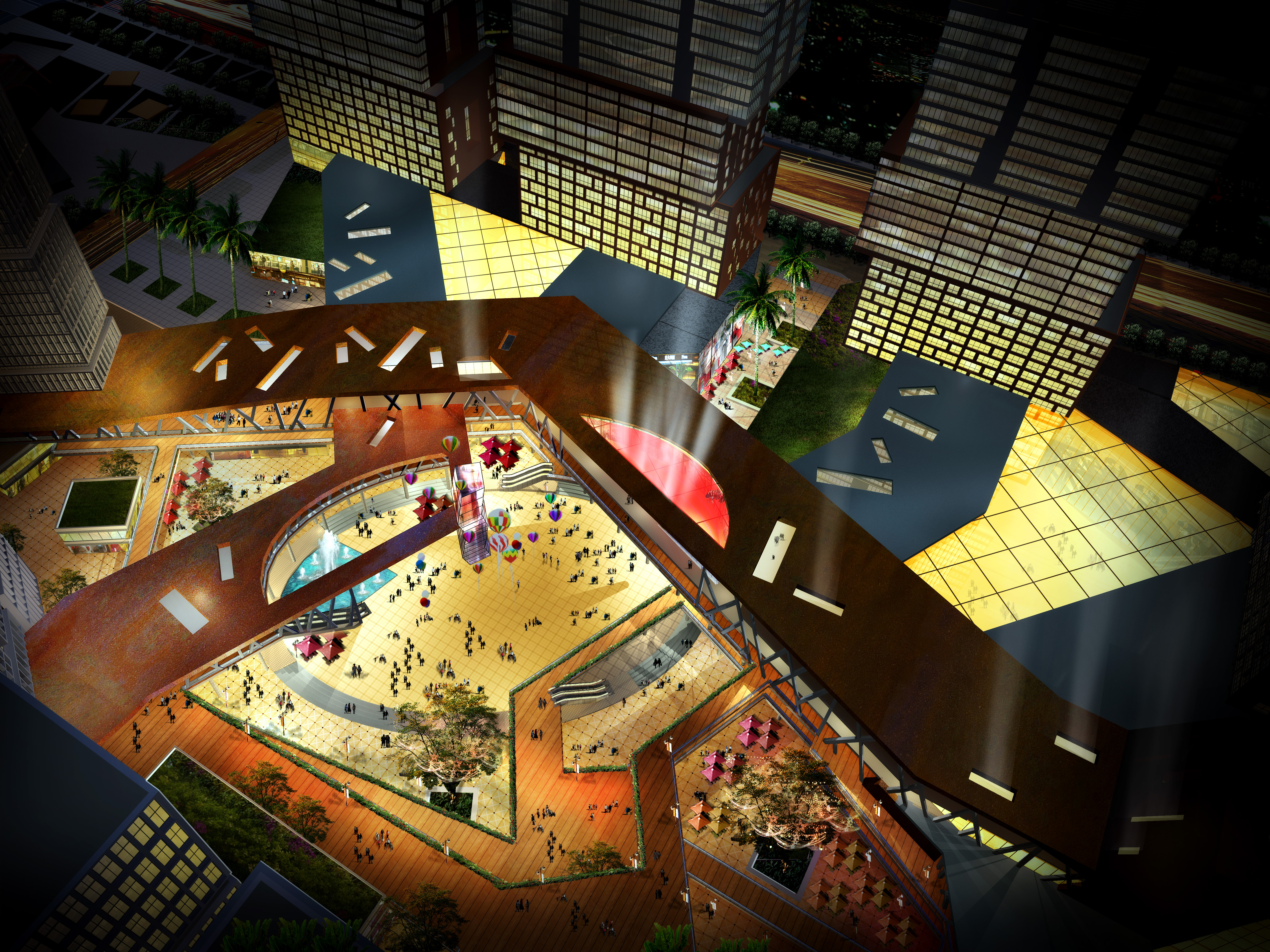 合肥高层公寓效果图+CAD+SU