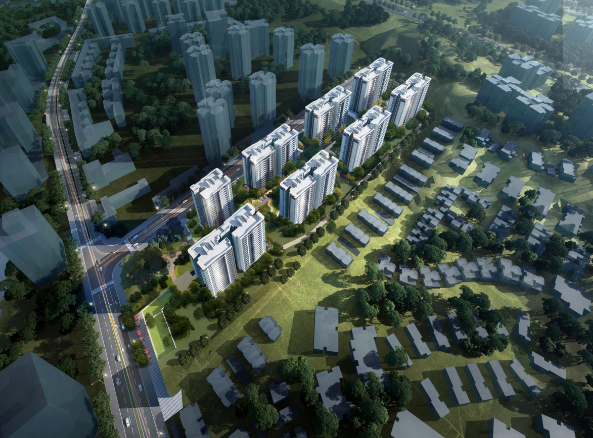 [重庆]现代滨江生态住宅+商业建筑方案2020