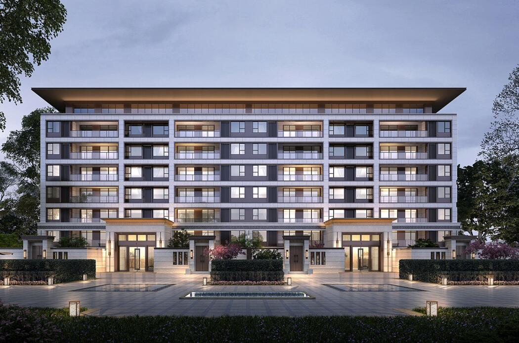 [吉林]新亚洲风格洋房规划设计方案2020