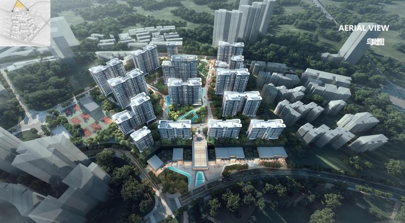 [重庆]现代高层居住区设计文本PDF2020