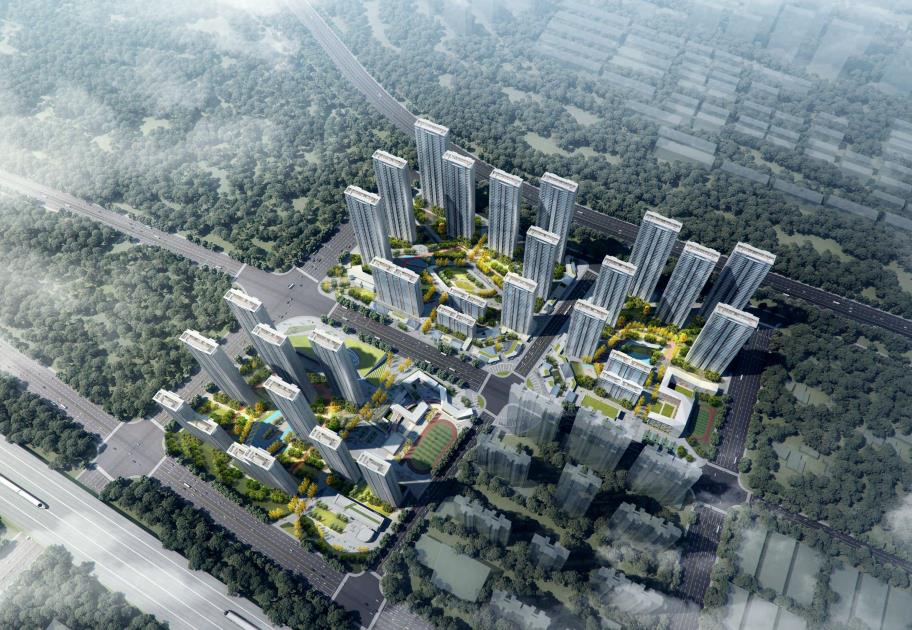 [武汉]现代高层居住区规划设计文本PDF2020