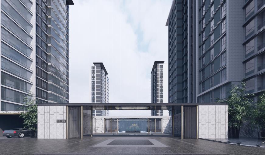 [南京]新中式高层居住区规划设计文本PDF