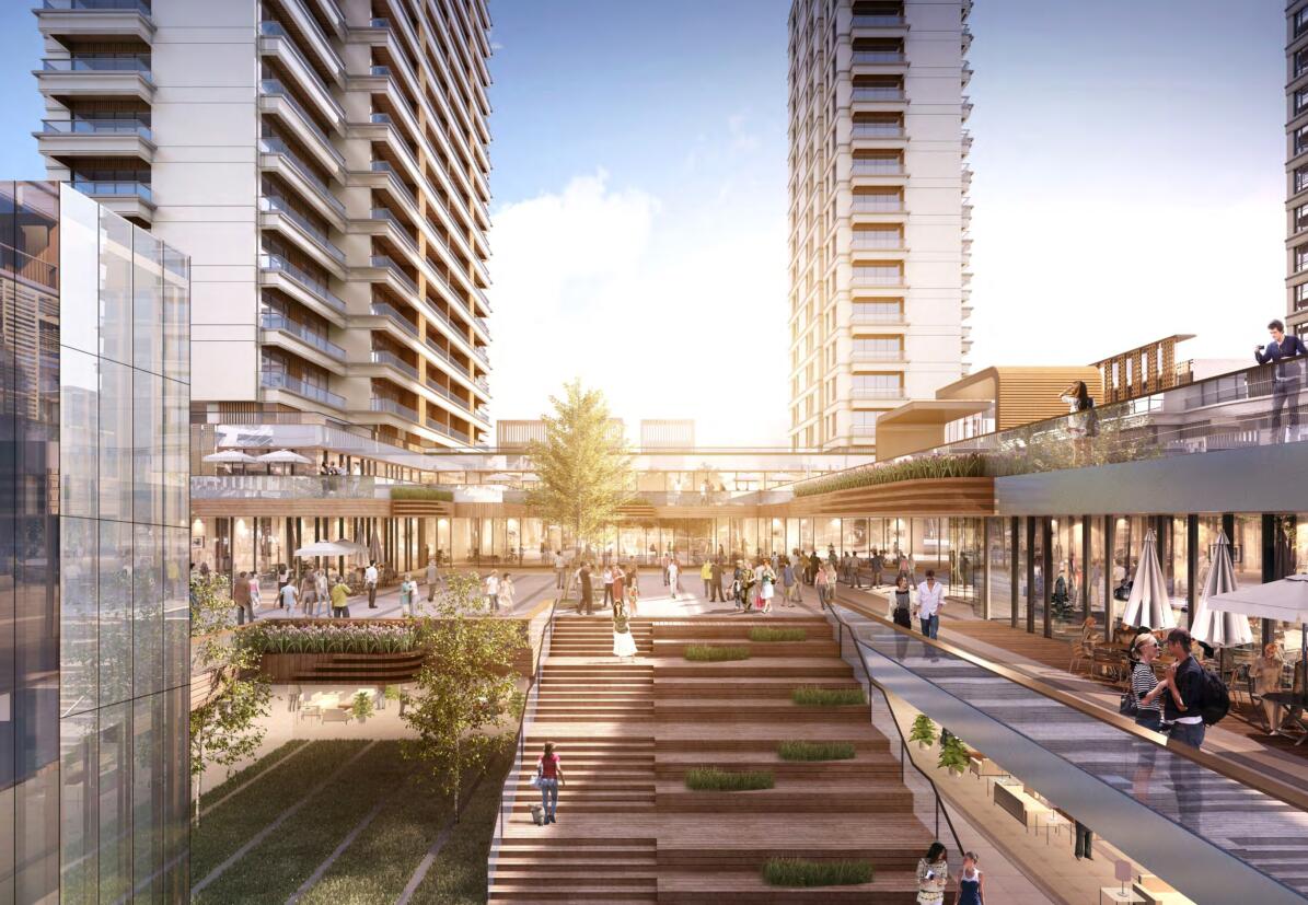 [上海]高品质复合社区+现代风住宅建筑方案