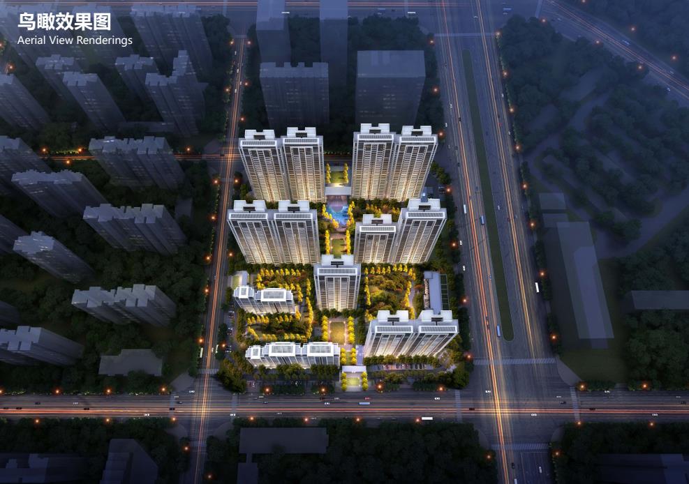 [郑州]现代高层+洋房+商墅规划设计文本PDF