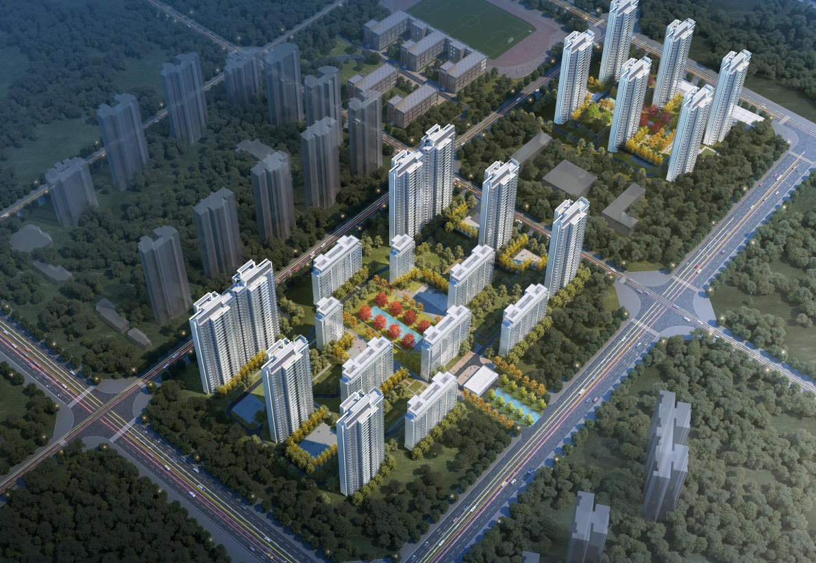 [新疆]现代生态社区高层+洋房投标方案2022