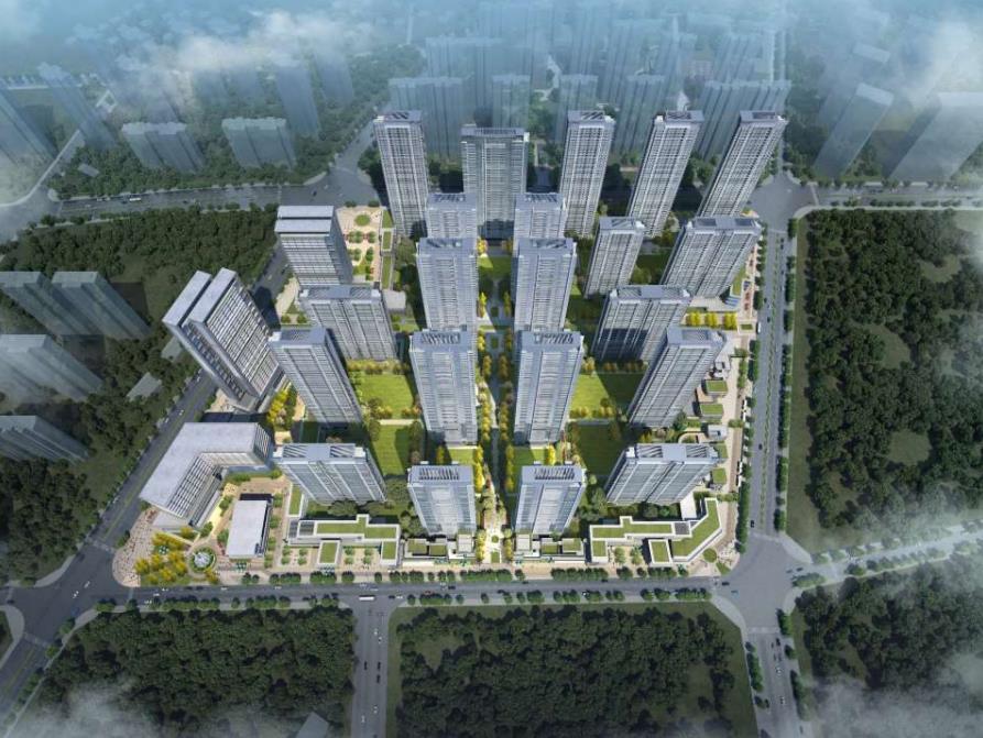 [武汉]高层住宅+商业+办公居住区规划PDF