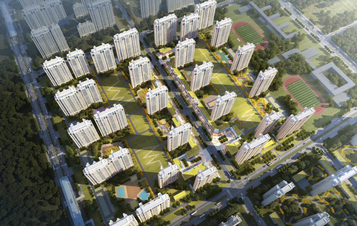 [吉林]现代都市-传统中式住宅投标方案2021