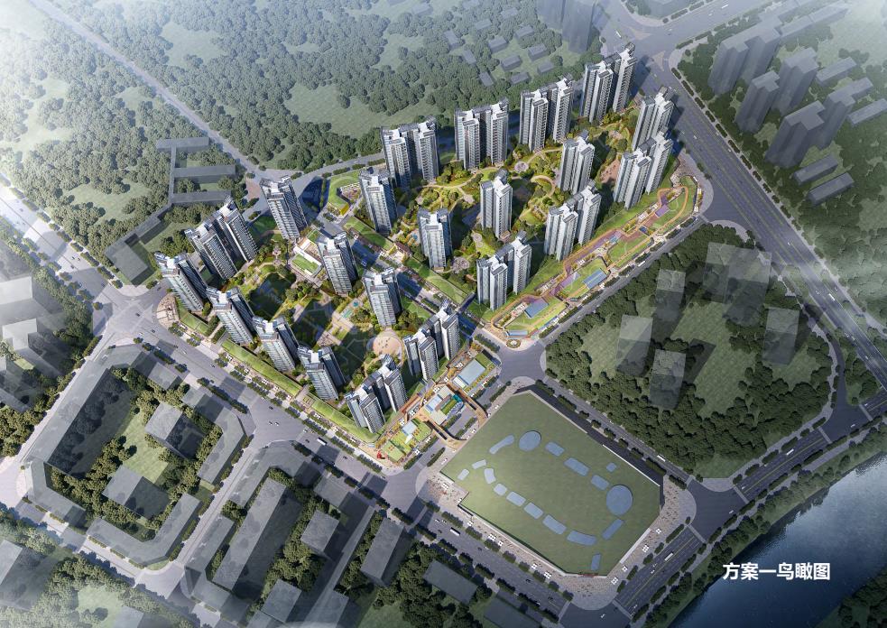 [河源]现代高层住宅规划设计文本方案2020