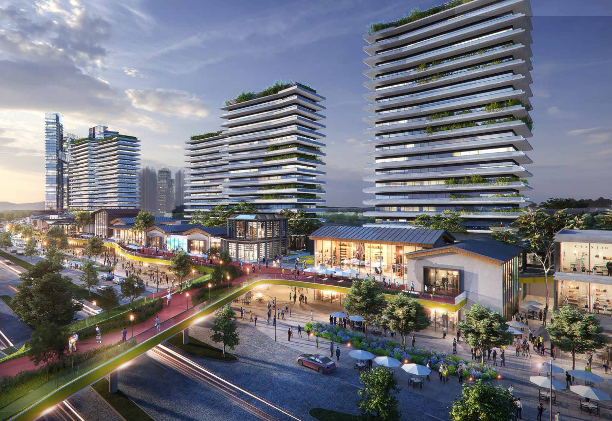 [云南]现代风住宅+生态社区建筑规划方案