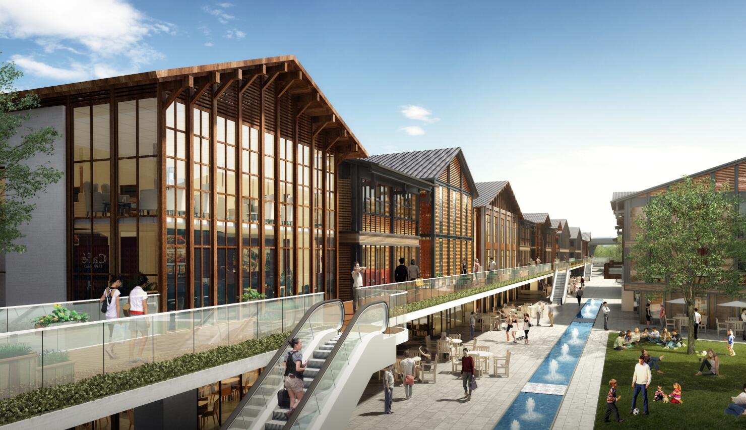 [江苏]现代多业态和社区配套住宅建筑方案