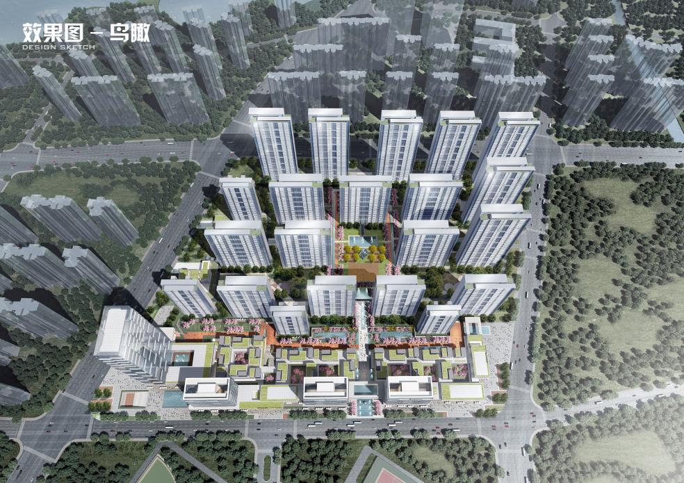 [武汉]现代高层+小高层+商业住宅规划设计文