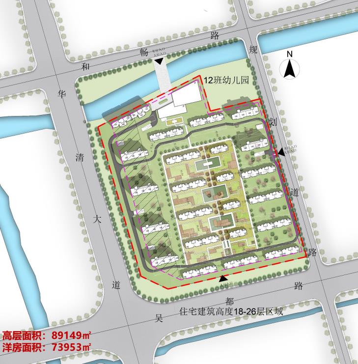 [无锡]高层+洋房住宅规划文本PDF2020