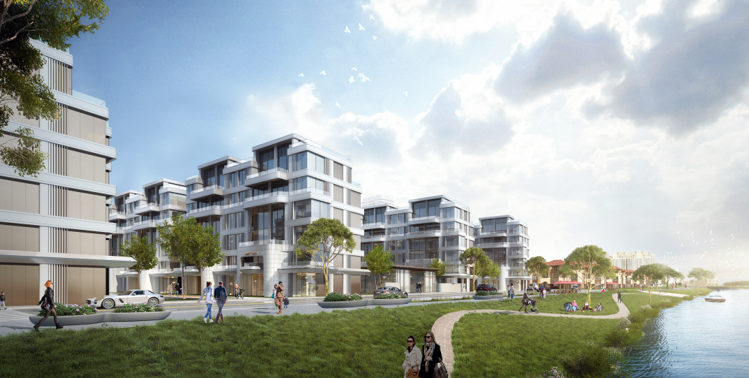 [浙江]宁波滨水现代豪宅建筑方案设计