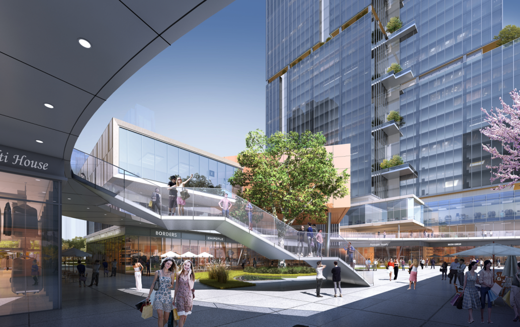 [陕西]现代风公寓+商业概念方案设计