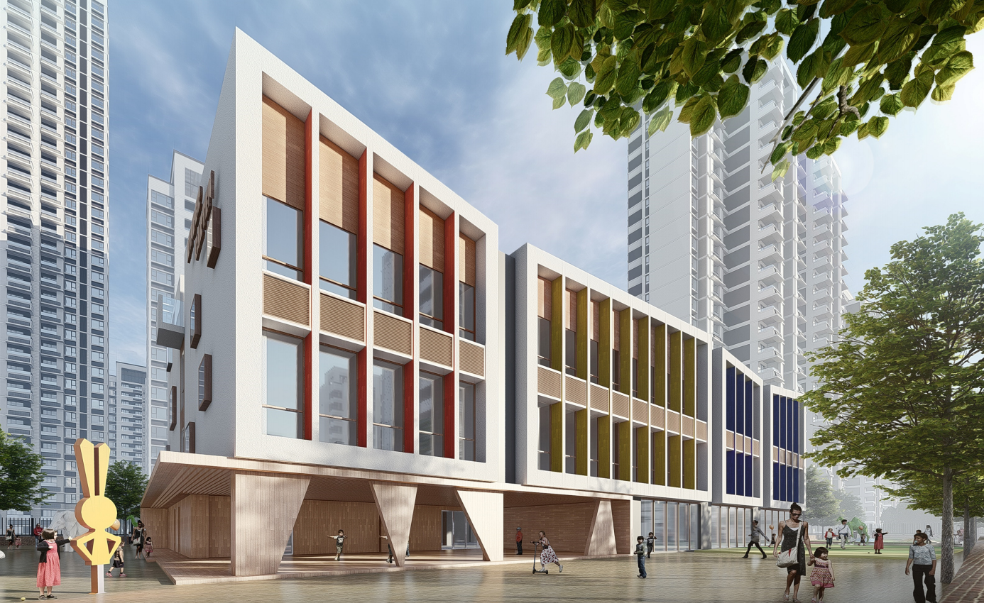 [天津]现代风格高层+小高层规划方案设计