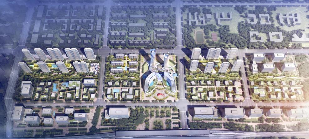 [鄂州]现代高层+商业居住区规划设计文本PDF