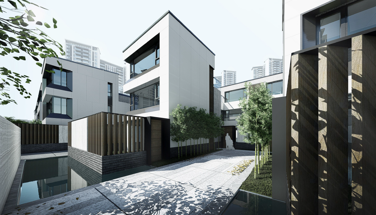 [辽宁]现代高层洋房+商墅建筑规划设计方案