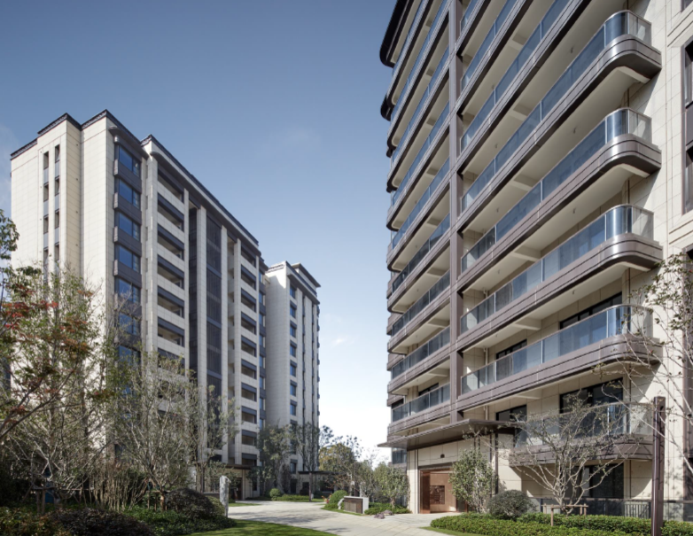 [江苏]现代风270度江景住宅建筑方案