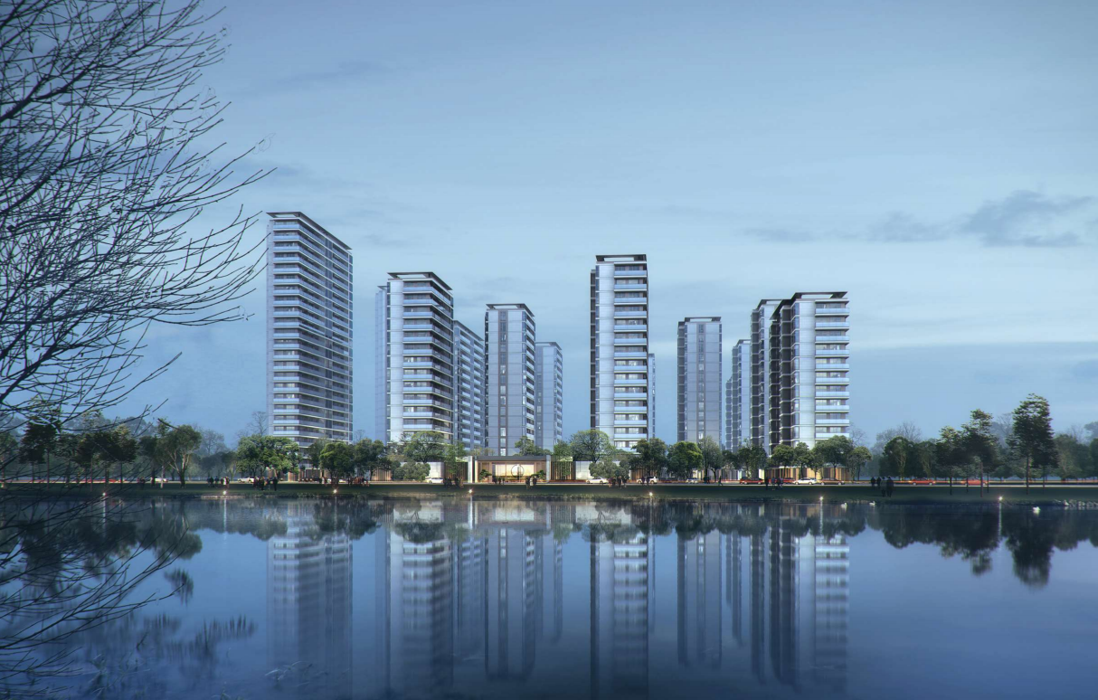 [湖北]现代轻奢高层+洋房住宅建筑概念方案