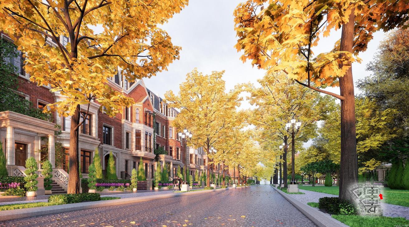 ​[上海]欧陆风大平层+洋房+叠拼住宅社区