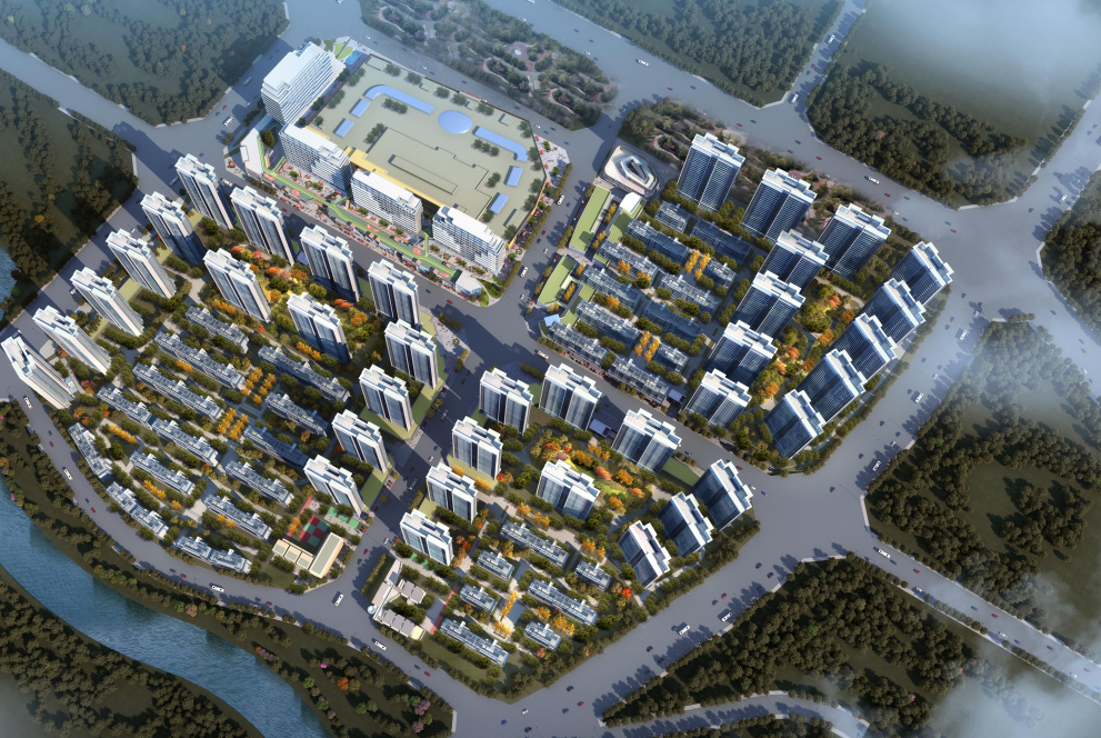 [云南]站式综合购物+高层住宅建筑方案2020