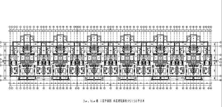 六层叠 160、170、185、195、205㎡户型图2021