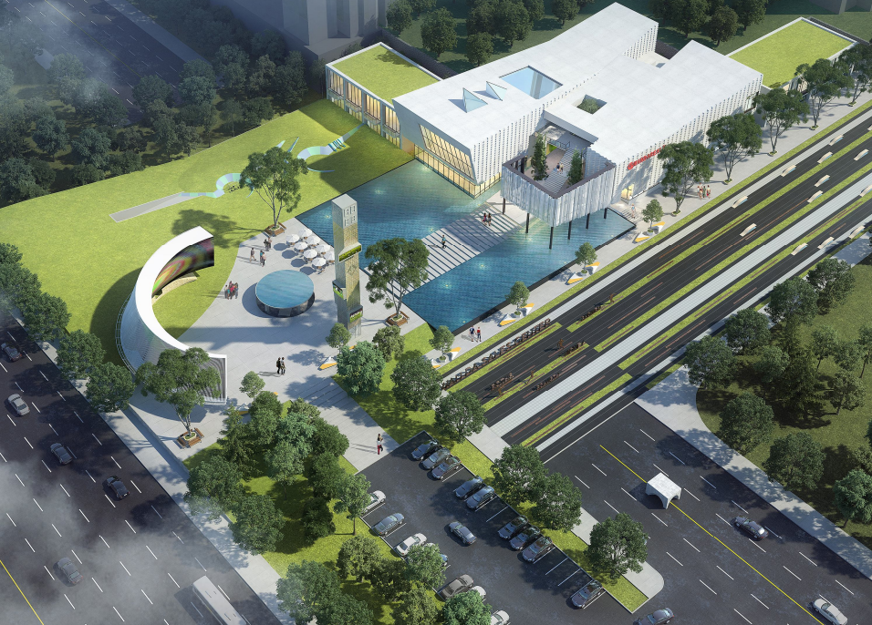 [辽宁]大连销售中心配套展示示范区建筑方案