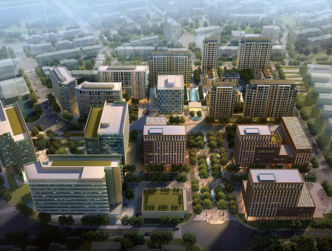 广东现代高层+办公+自持双钥匙住宅建筑方案