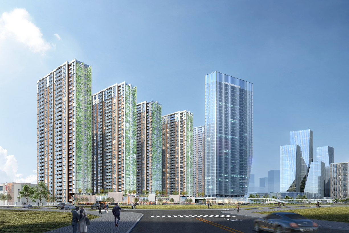 [广东]住宅+商业+办公酒店+保障房建筑方案