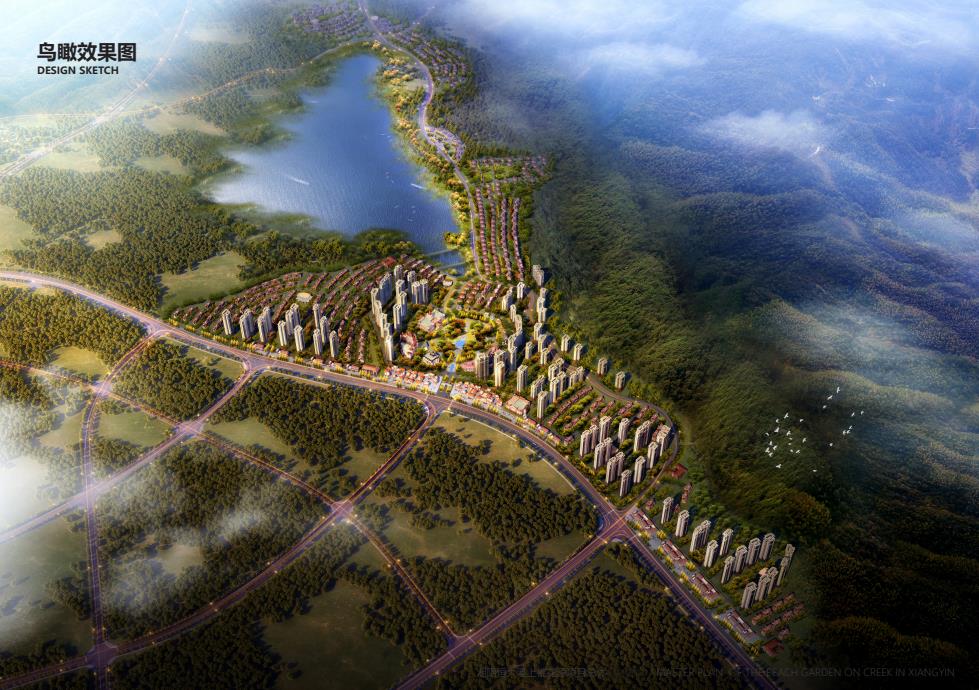 [长沙]欧陆风滨湖住宅规划设计文本PDF