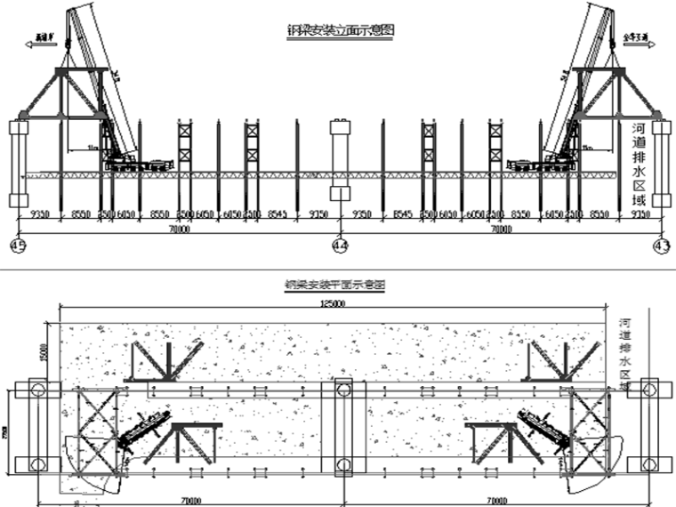 特大桥钢桁梁吊装法运输与安装专项施工方案