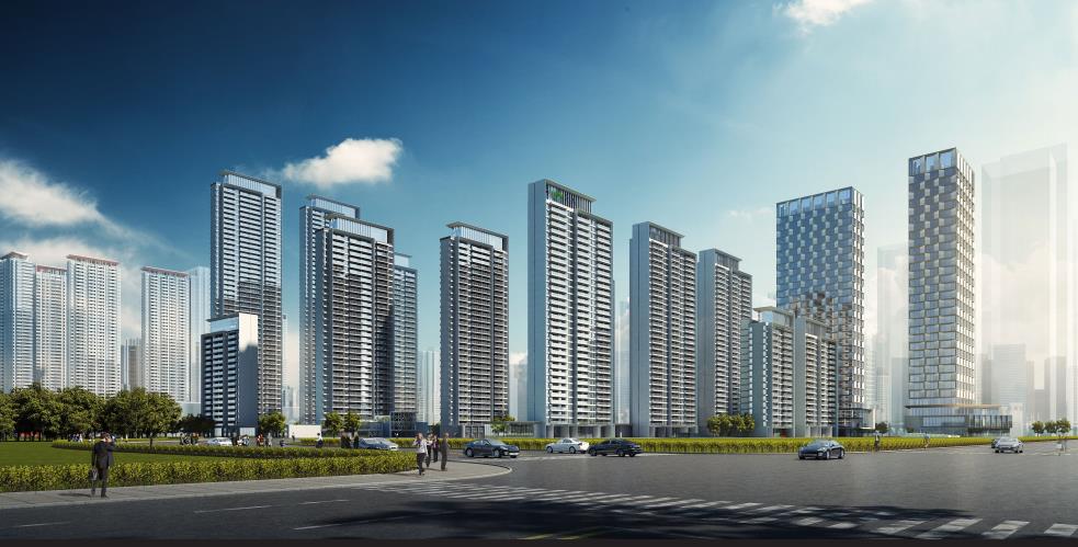 [武汉]江景豪宅+商业+公寓居住区规划设计