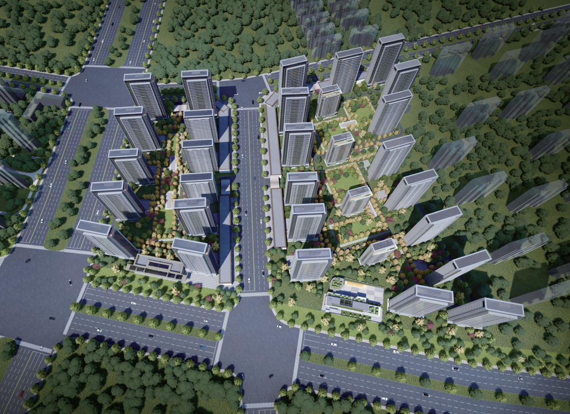 [陕西]现代风高层公租房规划及建筑方案2021