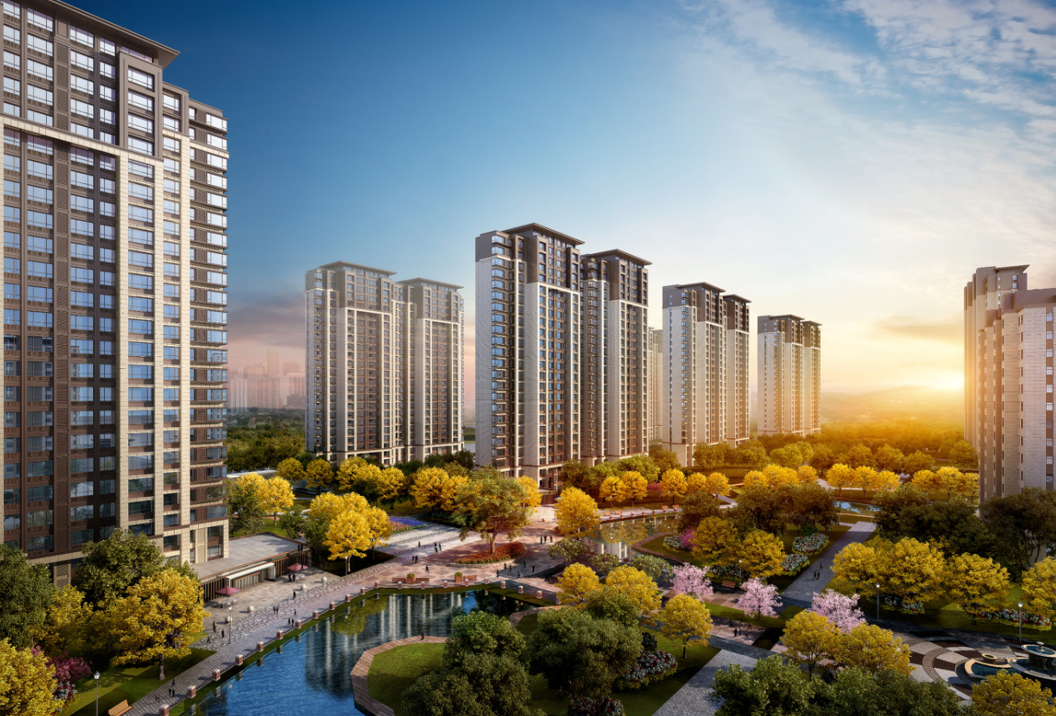 [湖北]新中式风高层住宅建筑方案（PPT+37页）