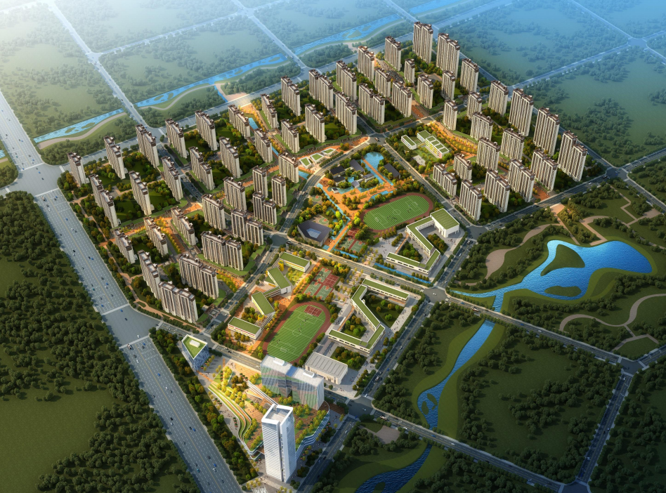 [山东]安置区总体规划策划及修建性详细方案