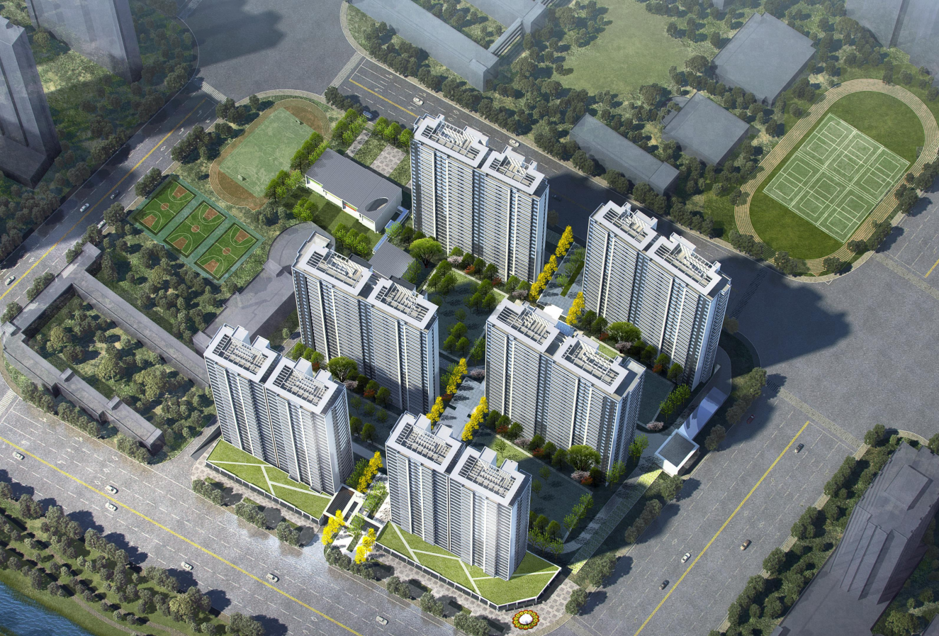 【河南】高层+公寓+洋房+叠墅建筑方案2021