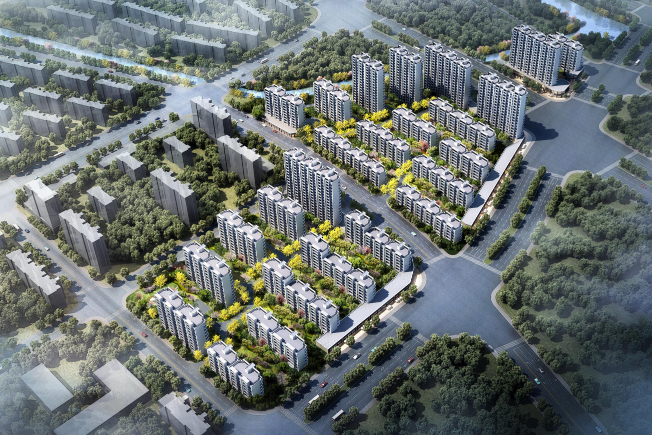 [辽宁]大连现代高层+洋房+叠拼投标方案2021