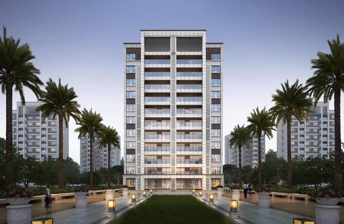 [海南]现代新标杆生态宜居安置房建筑方案