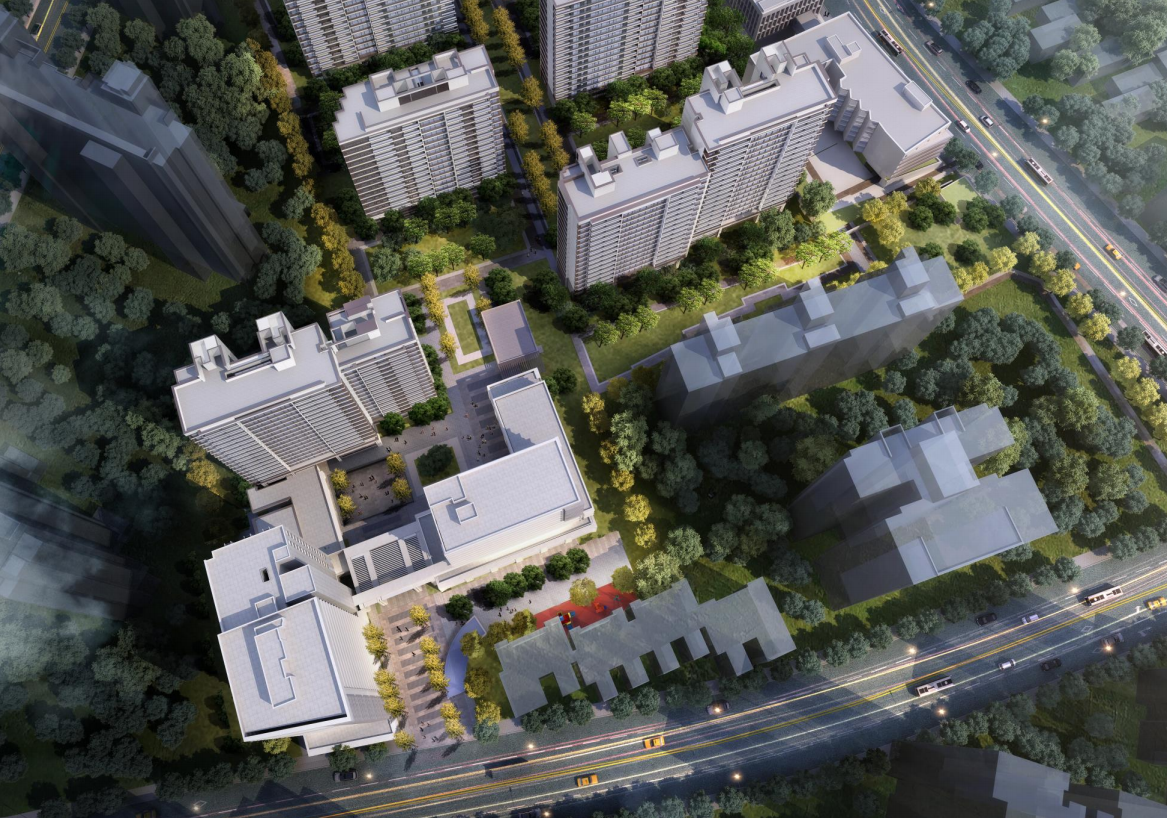 [上海]现代风高层-自持保障房建筑方案2020